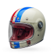 CASCO Bell Bullit Dlx Helmet Command Gloss Vint. White/Red/Blue