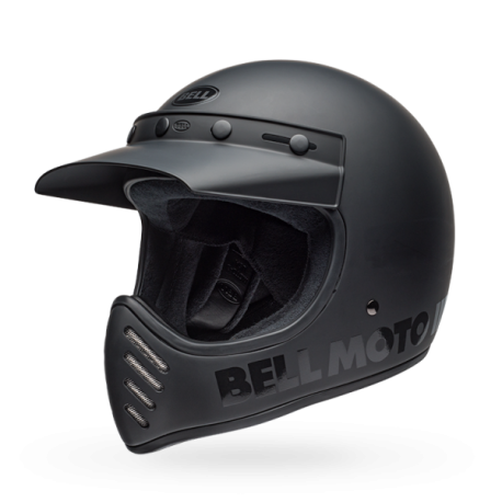 CASCO Moto 3 Helmet Blackout Matte/Gloss - S.L
