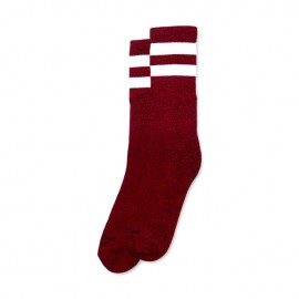 CALCETINES AMERICAN SOCKS MID HIGH RED NOISE, 8 INCH