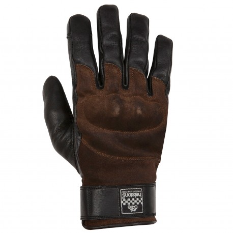 HELSTONSGLORY HIVER GLOVES BLACK BROWN