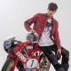 BY CITY ASSEN JACKET RED "EDITION ANGEL NIETO"