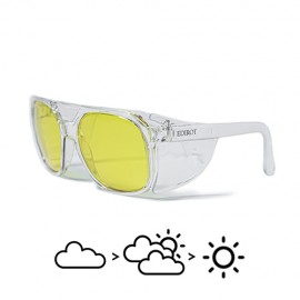 EDIROT PHOTOCHROMATIC GLASSES 002 CLEAR AND YELLOW