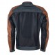 HELSTONS COLT AIR MESH LEATHER AND BLUE JACKET