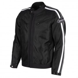 CHAQUETA HELSTONS PACE AIR MESH BLACK AND GREY