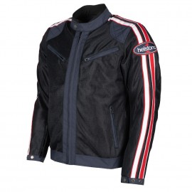 CHAQUETA HELSTONS PACE AIR MESH BLUE AND RED