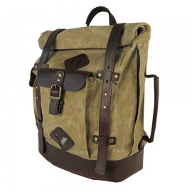 BACKPACK AND SADDLEBAG BY CITY OASIS BROWN