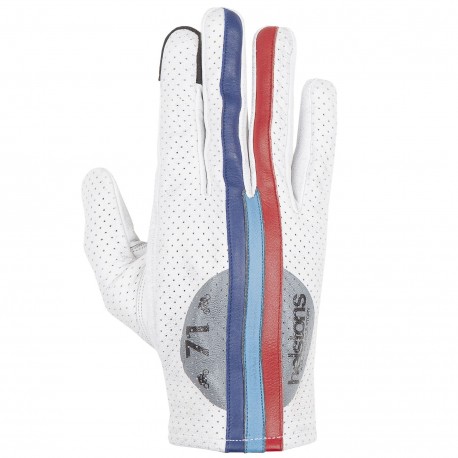 HELSTONS RECORD AIR GLOVES WHITE