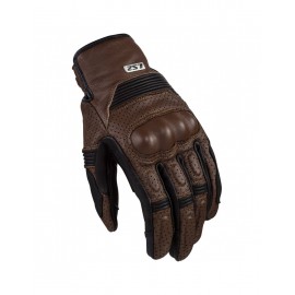 LS2 DUSTER PERFORATED GLOVES TOBACCO