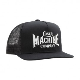 LOSER MACHINE GAGE TRUCKER CAP BLACK
