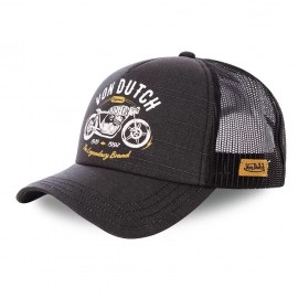 VON DUTCH TRUCKER CAP CREW9 BLACK CAP