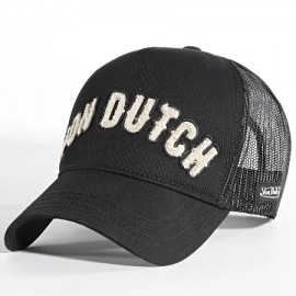 VON DUTCH BUCKLE BLACK TRUCKER CAP