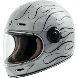 TORC CASE T-1 Retro Full Face Helmet Blaze helmet