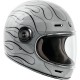 TORC CASE T-1 Retro Full Face Helmet Blaze helmet