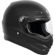 TORC T-9 Retro Full Face Helmet Flat Black HELMET