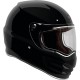 CASCO TORC T-9 Retro Full Face Helmet Gloss Black