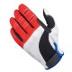 GUANTES BILTWELL MOTO GLOVES WHITE/RED