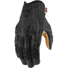 ICON AXYS BLACK GLOVES