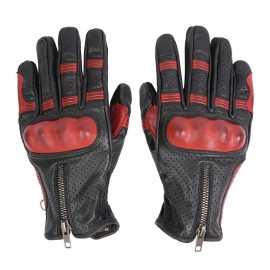 BY CITY AMSTERDAM BLACK RED GLOVES
