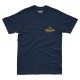 PURERACER CLASSIC STAMP FAST LOGO BLUE NAVY
