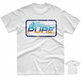 PURERACER RIDERS ENTHUSIASTS T-SHIRTS WHITE