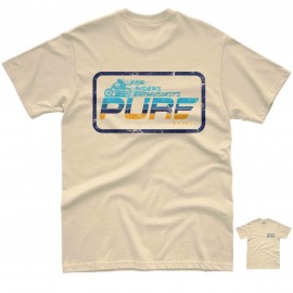 PURERACER RIDERS ENTHUSIASTS T-SHIRTS YELLOW BUTTER