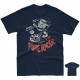 CAMISETA PURERACER STRONG AND FAST PISTON BLUE NAVY