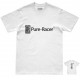 PURERACER WITH CLASS WHITE T-SHIRT