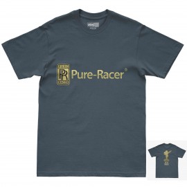 PURERACER WITH CLASS INK GREY T-SHIRT