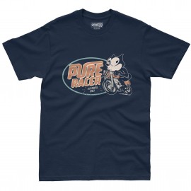 PURERACER VINTAGE ICONS BLUE NAVY T-SHIRT