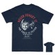 CAMISETA PURERACER NEVER FORGET IT BLUE NAVY