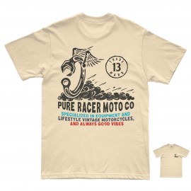CAMISETA PURERACER TOOL AND WINGS BUTTER