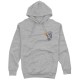 PURERACER ITS ALL RIGHT HEATHER GREY HOODIE