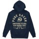 SUDADERA CAPUCHA PURERACER AGE WORN LETTERS BLUE