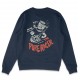 PURERACER STRONG AND FAST PISTON BLUE NAVY SWEATSHIRT