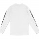 PURERACER THE SPEED SHOP WHITE LONG SLEEVE TEE