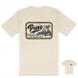 PURERACER OLD PATCH RAW T-SHIRT