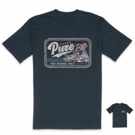 PURERACER OLD PATCH INK GREY T-SHIRT