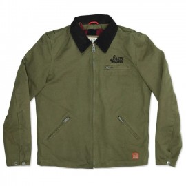 IRON AND RESIN SERVICE OLIVE JACKET