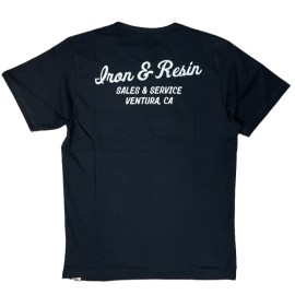 CAMISETA IRON AND RESIN SALES AND SERVICE BLACK
