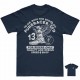 PURERACER WITH THE BOOTS BLUE NAVY T-SHIRT