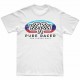 PURERACER FLAG PATCH WHITE T-SHIRT