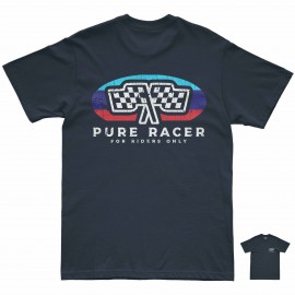 PURERACER FLAG PATCH INDIAN T-SHIRT