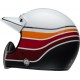 BELL Moto-3 - RSD Saddleback Satin/Gloss White/Black helmet